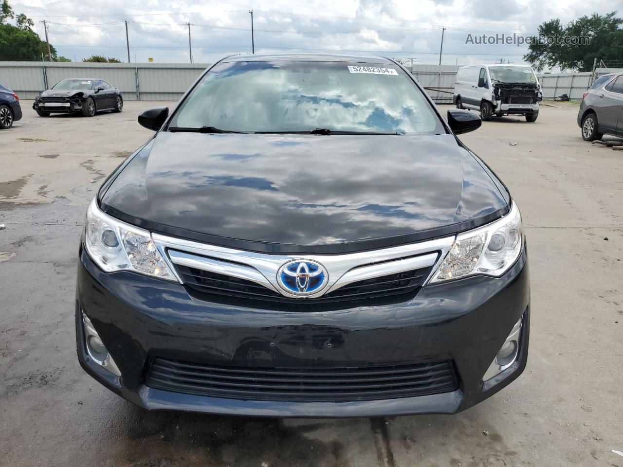 2012 Toyota Camry Hybrid Black vin: 4T1BD1FKXCU050294