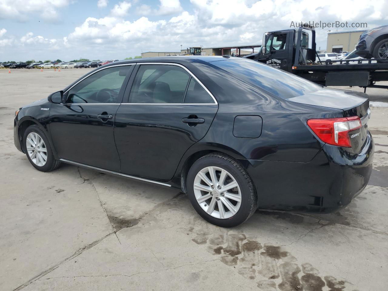 2012 Toyota Camry Hybrid Black vin: 4T1BD1FKXCU050294