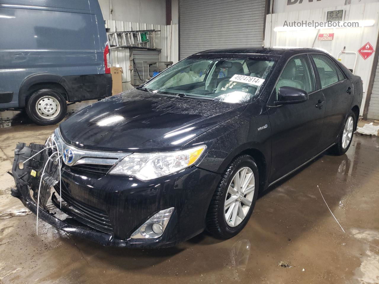 2012 Toyota Camry Hybrid Black vin: 4T1BD1FKXCU055513