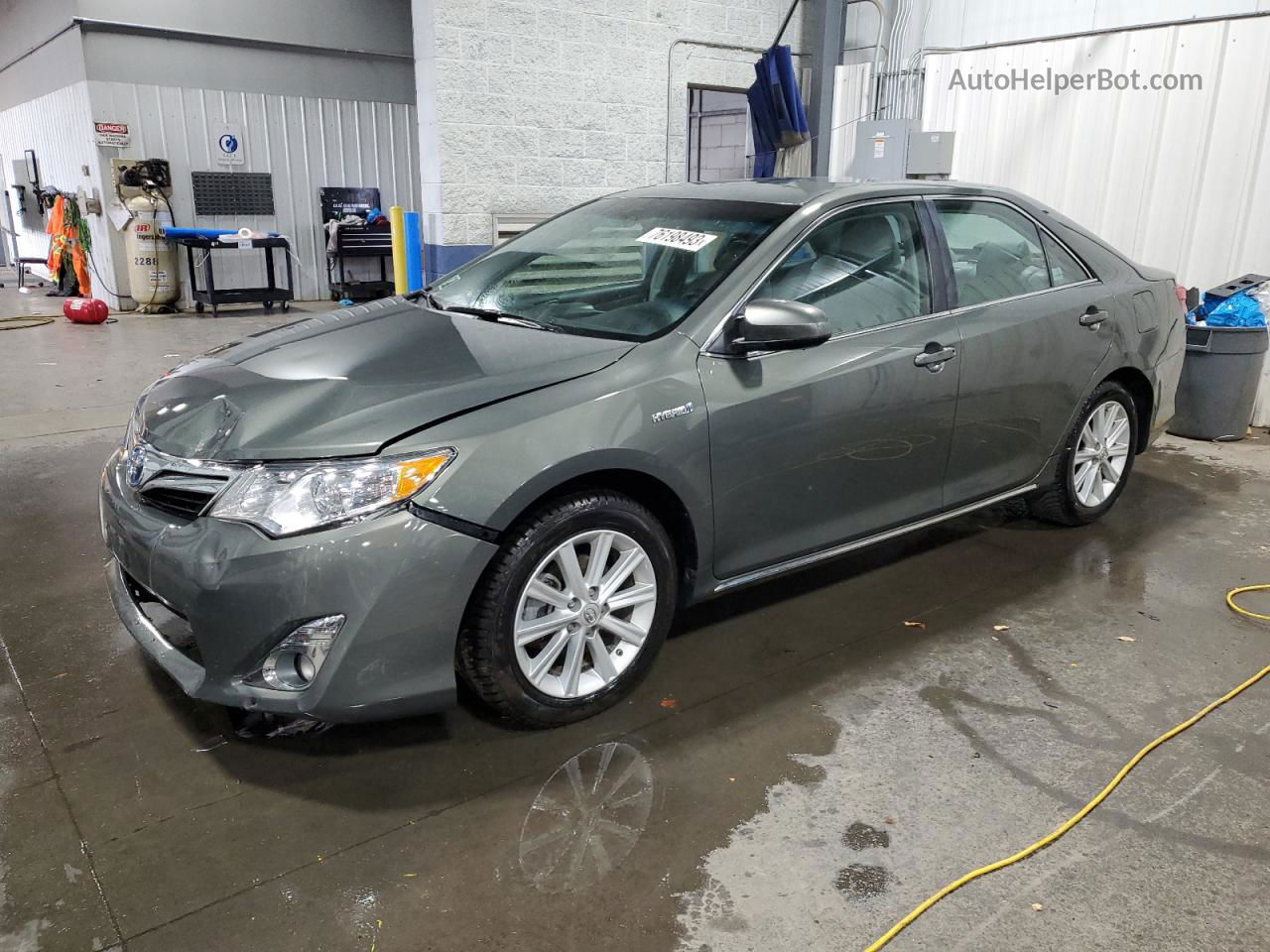 2012 Toyota Camry Hybrid Серый vin: 4T1BD1FKXCU058041