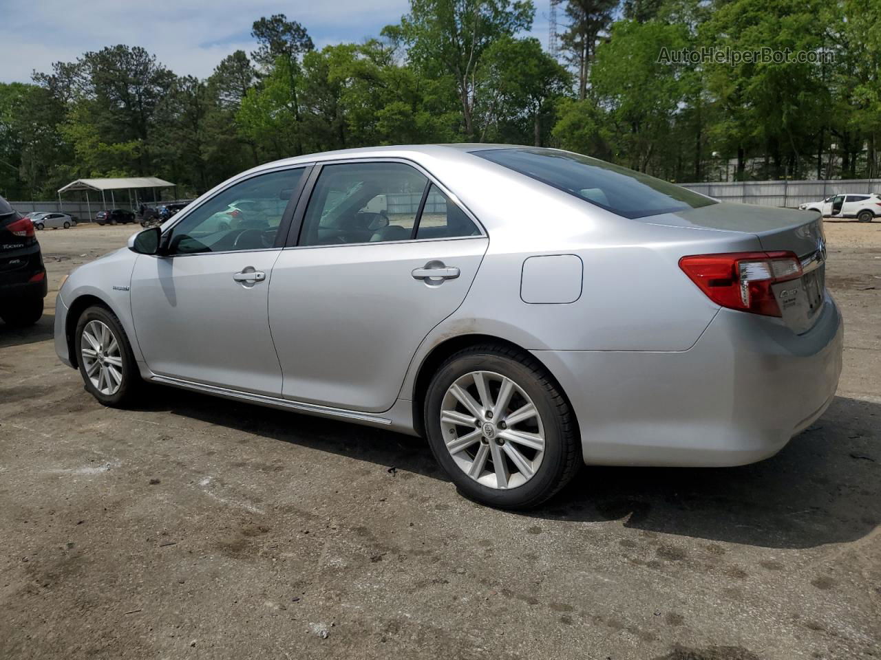 2013 Toyota Camry Hybrid Silver vin: 4T1BD1FKXDU071728