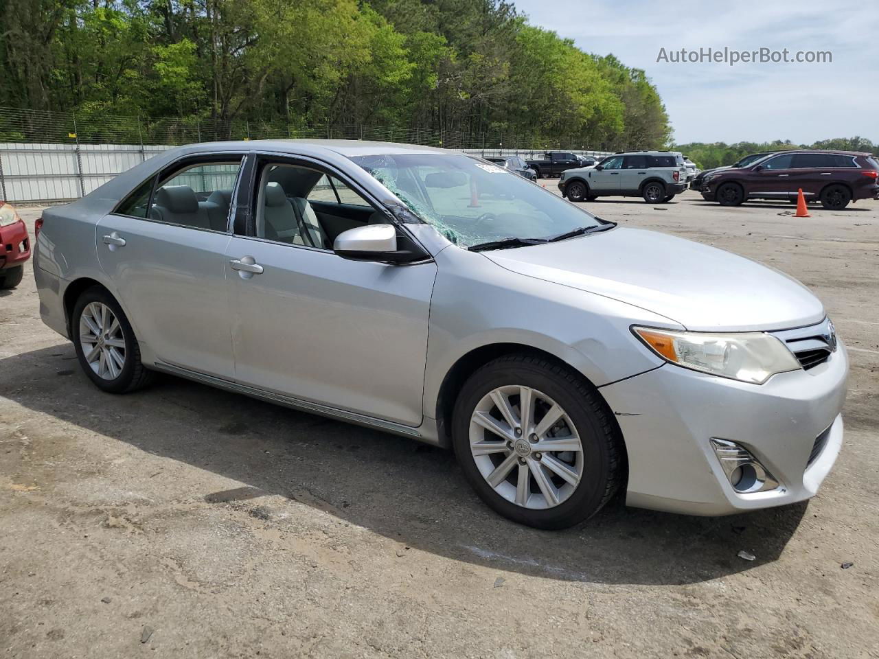 2013 Toyota Camry Hybrid Silver vin: 4T1BD1FKXDU071728