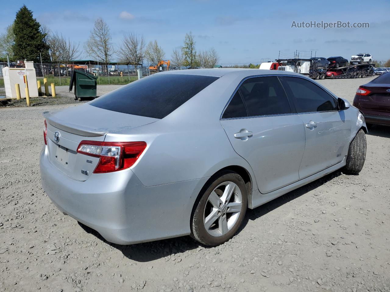 2014 Toyota Camry Hybrid Silver vin: 4T1BD1FKXEU136952