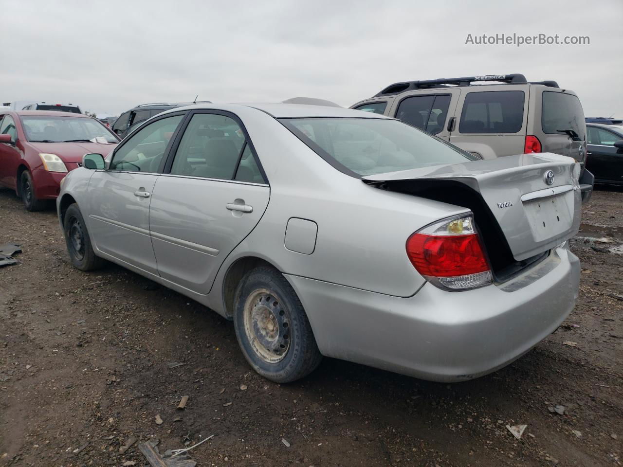 2005 Toyota Camry Le Silver vin: 4T1BE30K05U622414