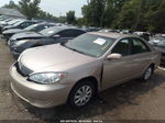 2005 Toyota Camry Le/se/xle Gold vin: 4T1BE30K15U963935