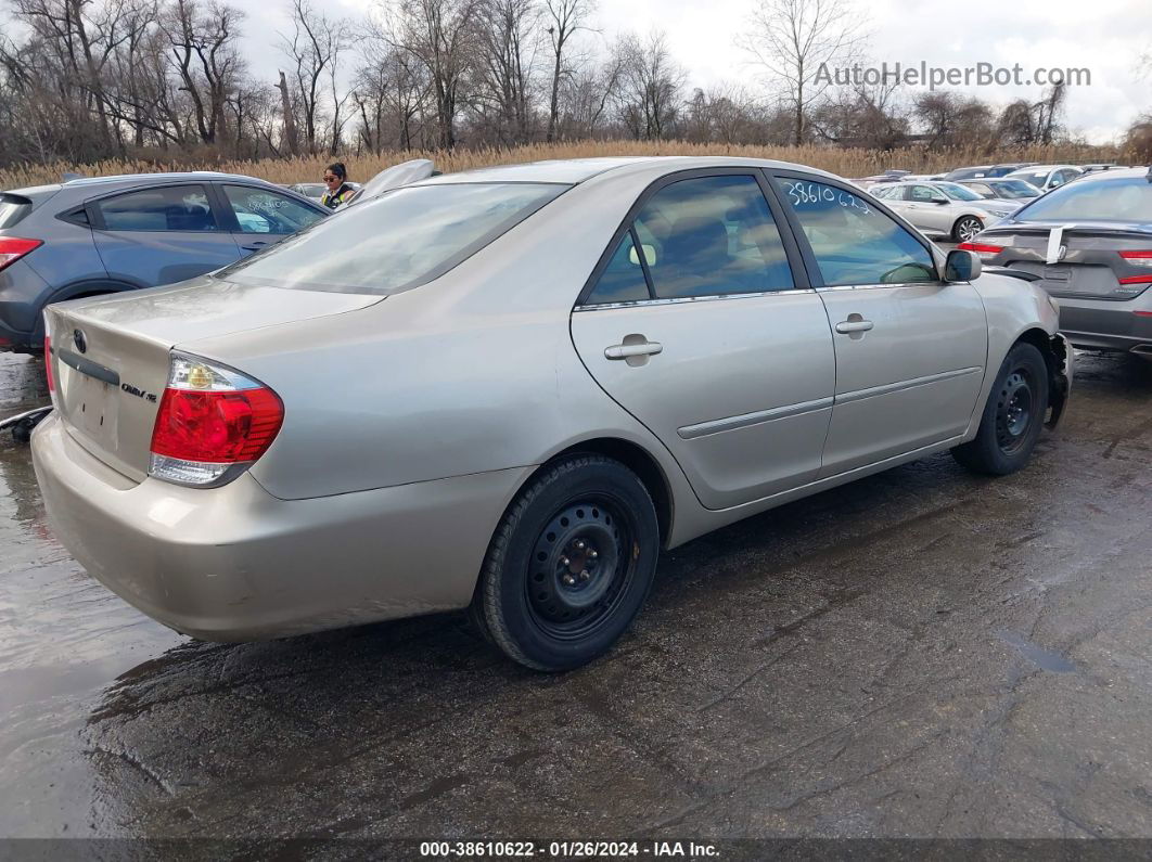 2005 Toyota Camry Xle Champagne vin: 4T1BE30K25U072908