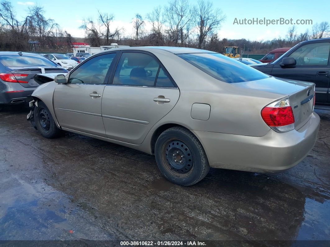 2005 Toyota Camry Xle Champagne vin: 4T1BE30K25U072908