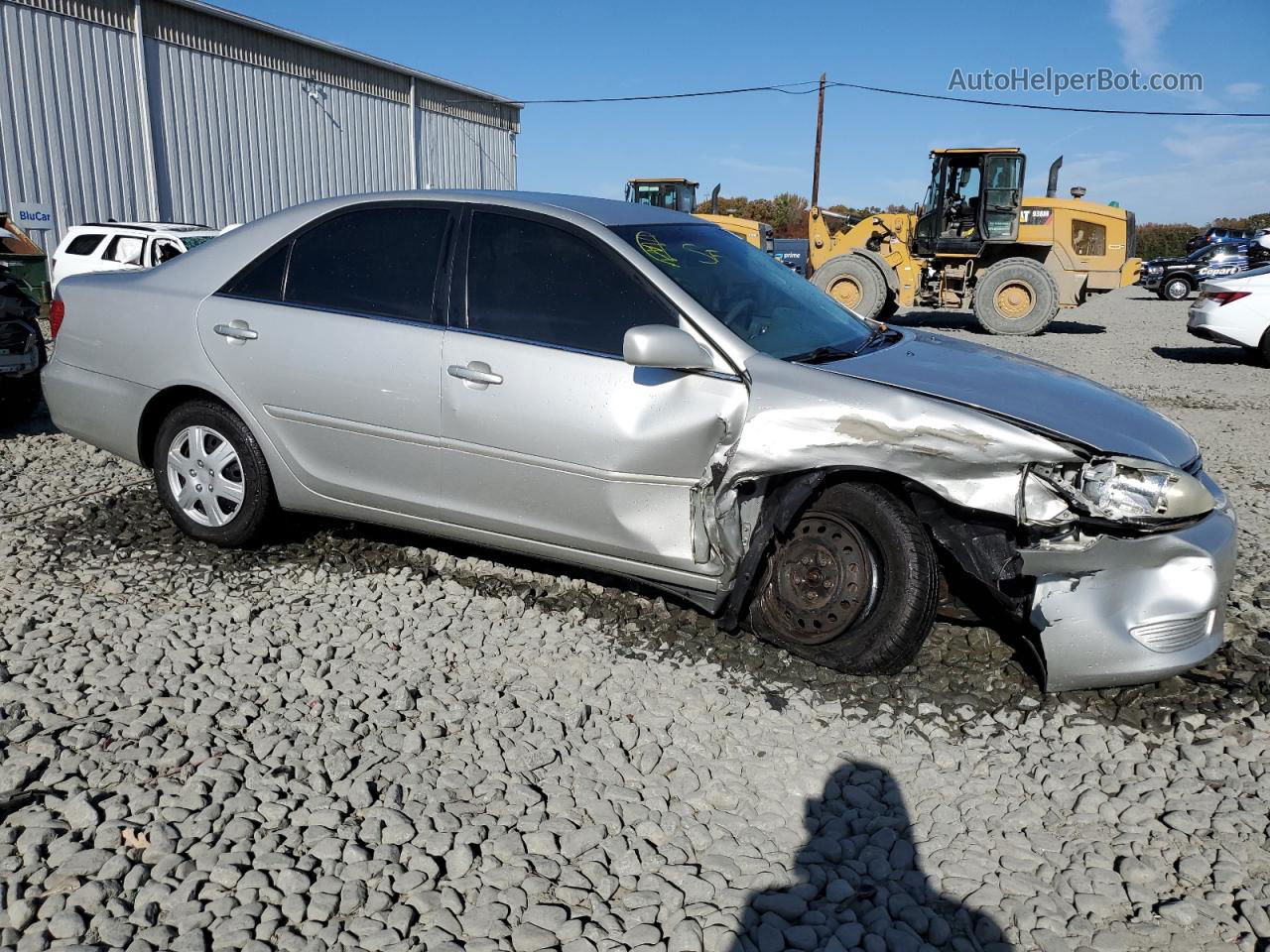 2005 Toyota Camry Le Silver vin: 4T1BE30K35U076790