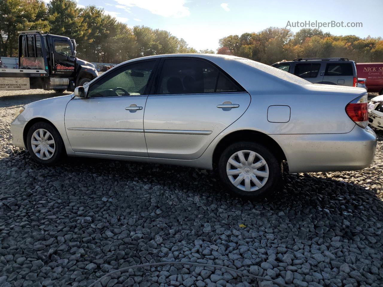 2005 Toyota Camry Le Silver vin: 4T1BE30K35U076790