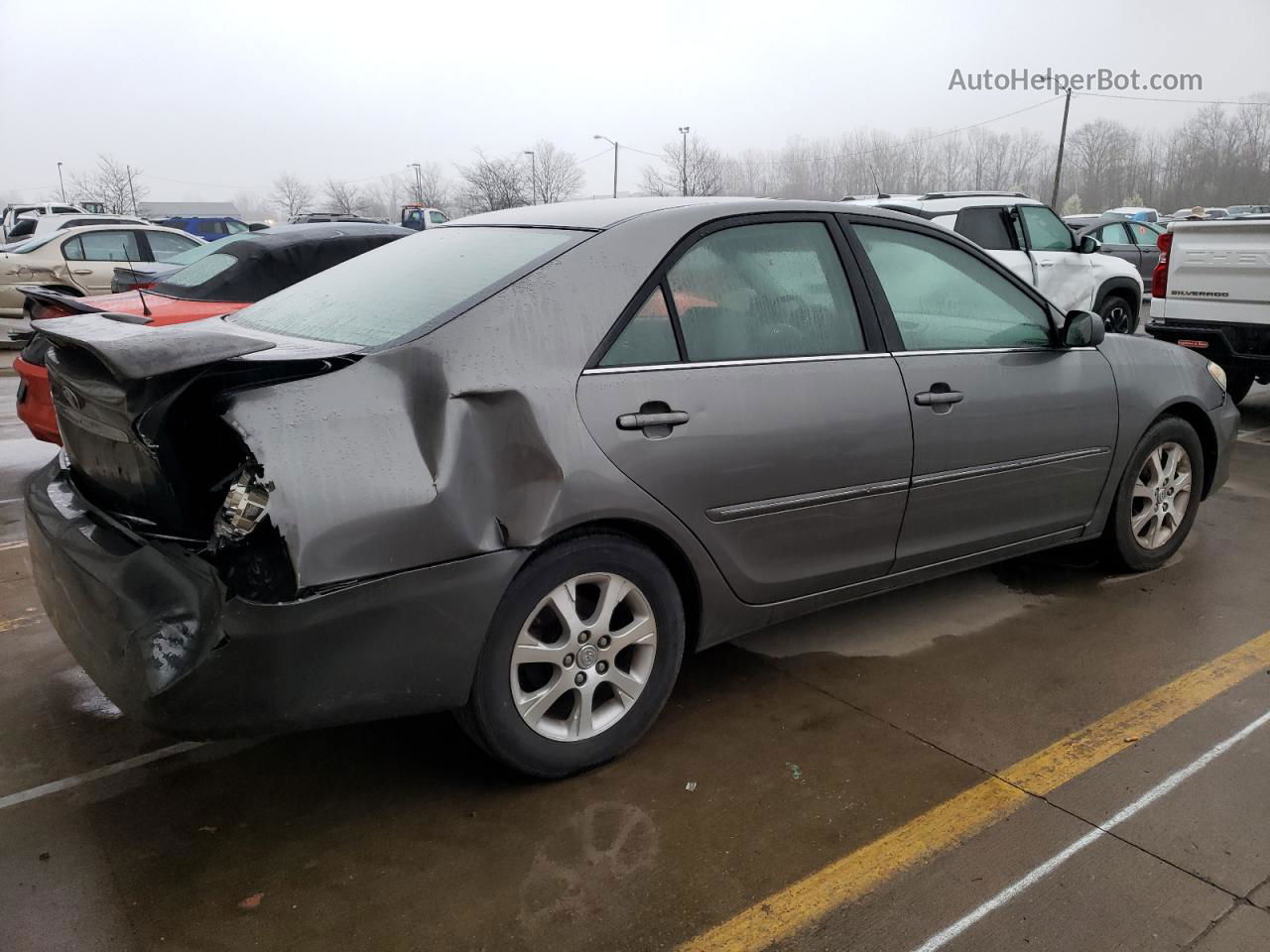 2005 Toyota Camry Le Gray vin: 4T1BE30K45U617281