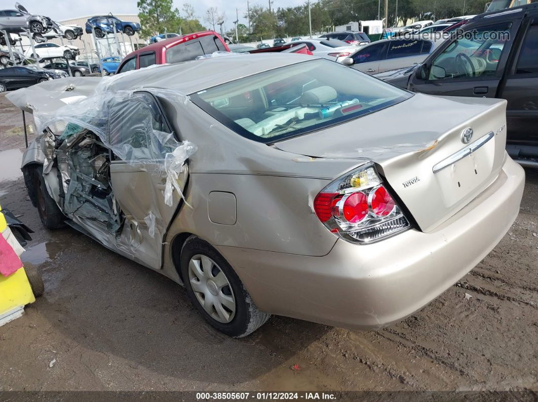 2005 Toyota Camry Le Gold vin: 4T1BE30K85U070757