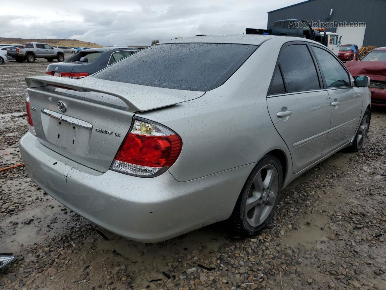 2005 Toyota Camry Le Silver vin: 4T1BE30K85U413633