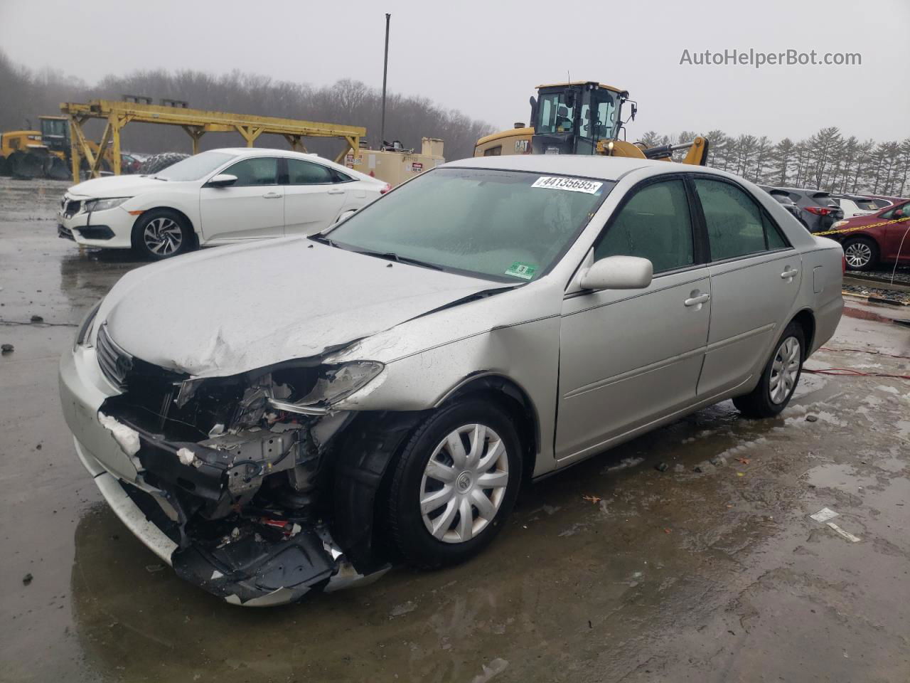 2005 Toyota Camry Le Silver vin: 4T1BE30K95U562925