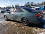 2005 Toyota Camry Le Green vin: 4T1BE32K05U001512