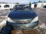 2005 Toyota Camry Le Green vin: 4T1BE32K05U001512