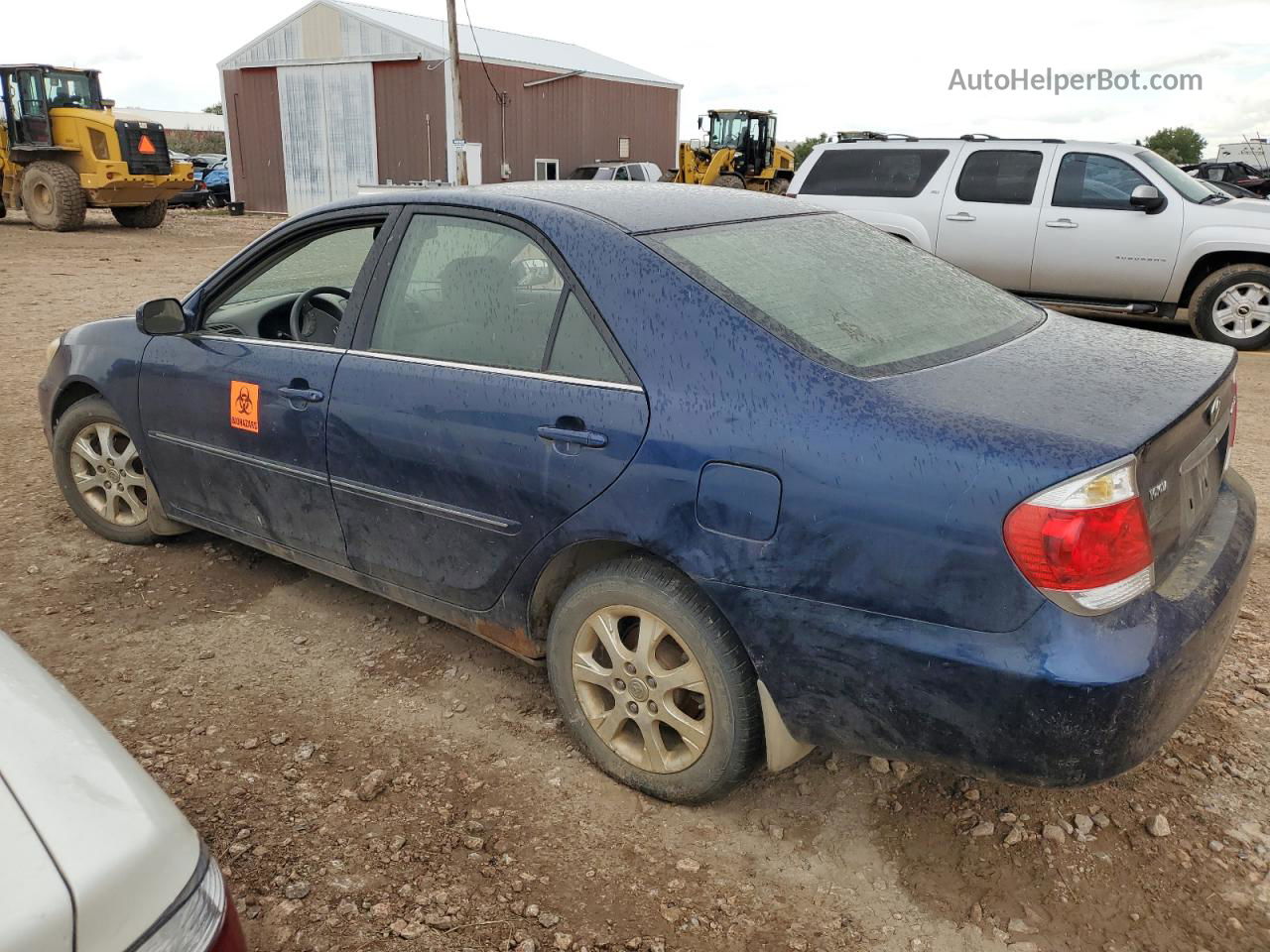 2005 Toyota Camry Le Blue vin: 4T1BE32K05U074542