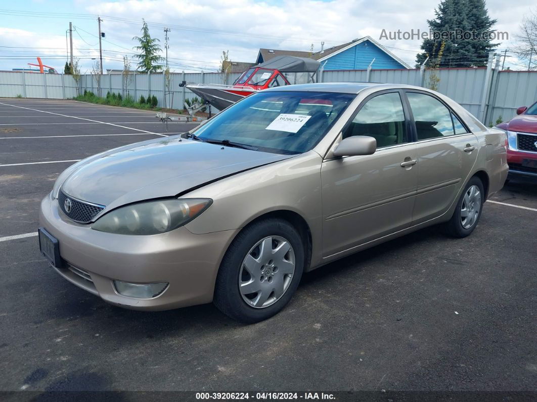 2005 Toyota Camry Se Золотой vin: 4T1BE32K05U077019