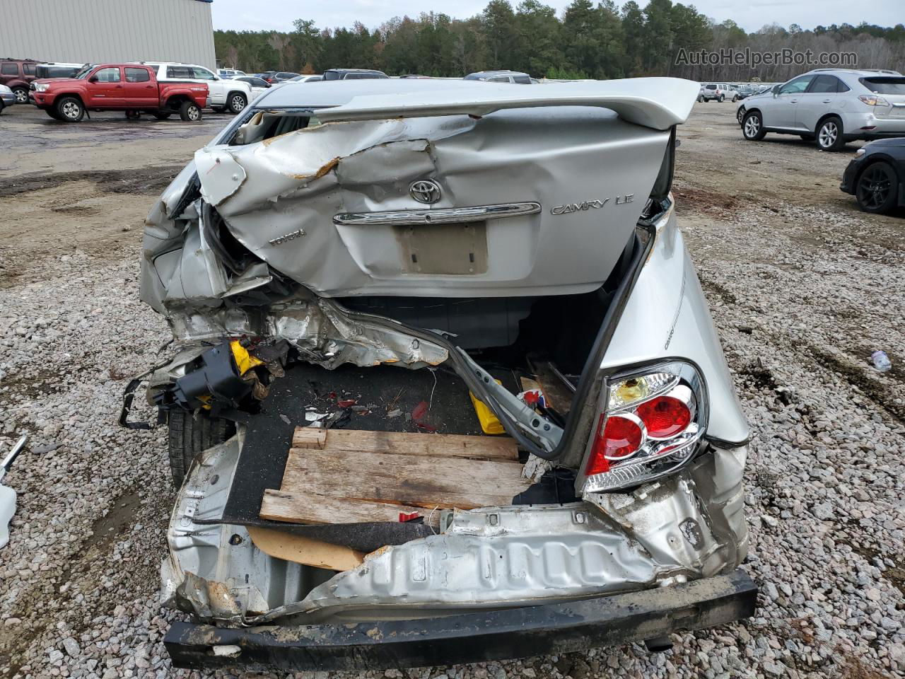 2005 Toyota Camry Le Gray vin: 4T1BE32K05U552412