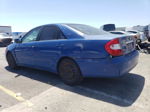 2004 Toyota Camry Le Blue vin: 4T1BE32K14U820091