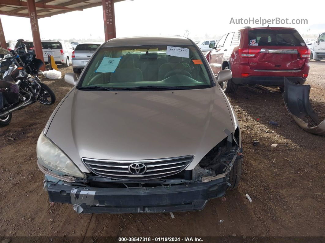 2005 Toyota Camry Le Gold vin: 4T1BE32K15U510427