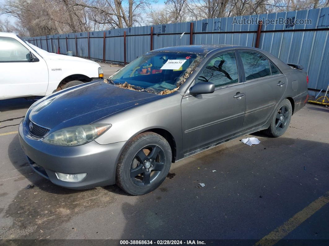 2005 Toyota Camry Se Серый vin: 4T1BE32K15U573057