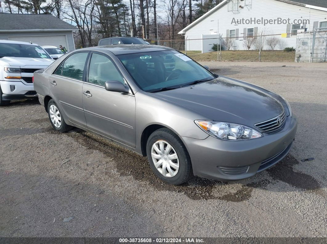 2005 Toyota Camry Le Gray vin: 4T1BE32K15U993370