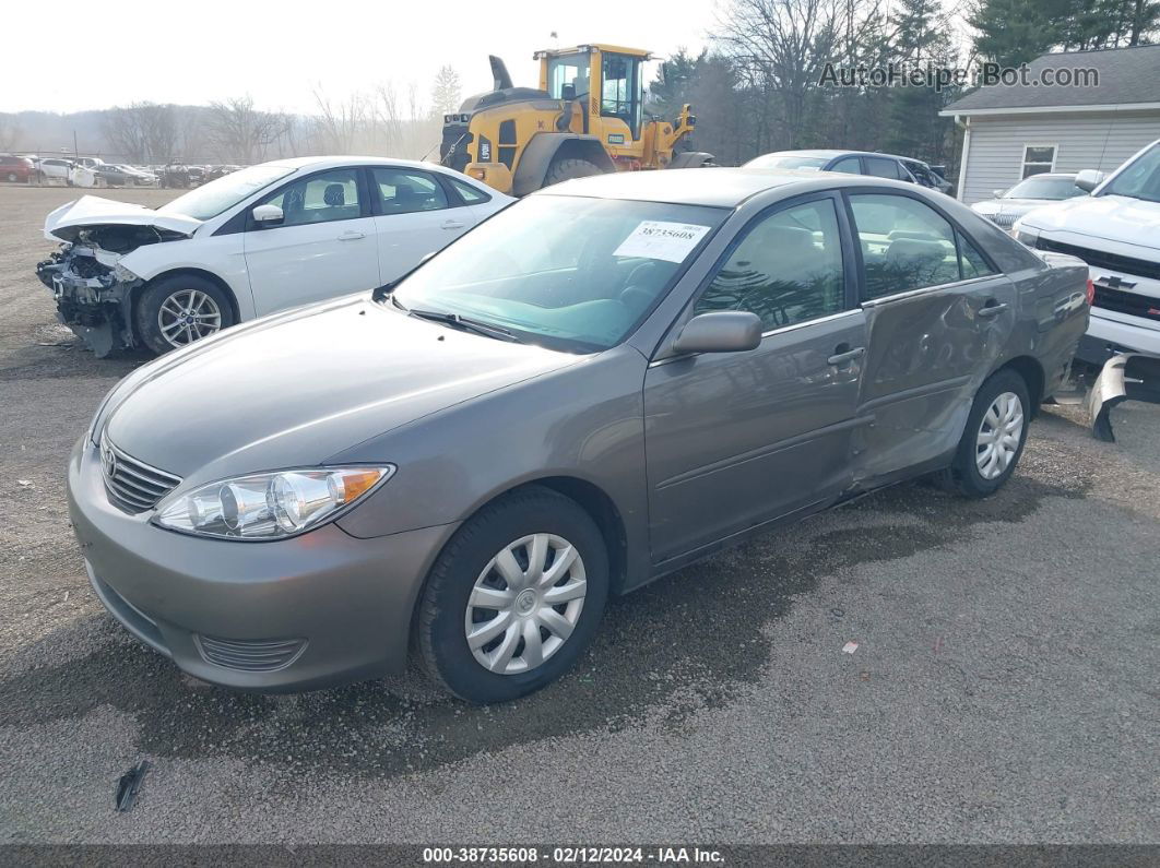 2005 Toyota Camry Le Gray vin: 4T1BE32K15U993370