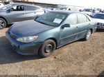 2005 Toyota Camry Le Green vin: 4T1BE32K25U416301