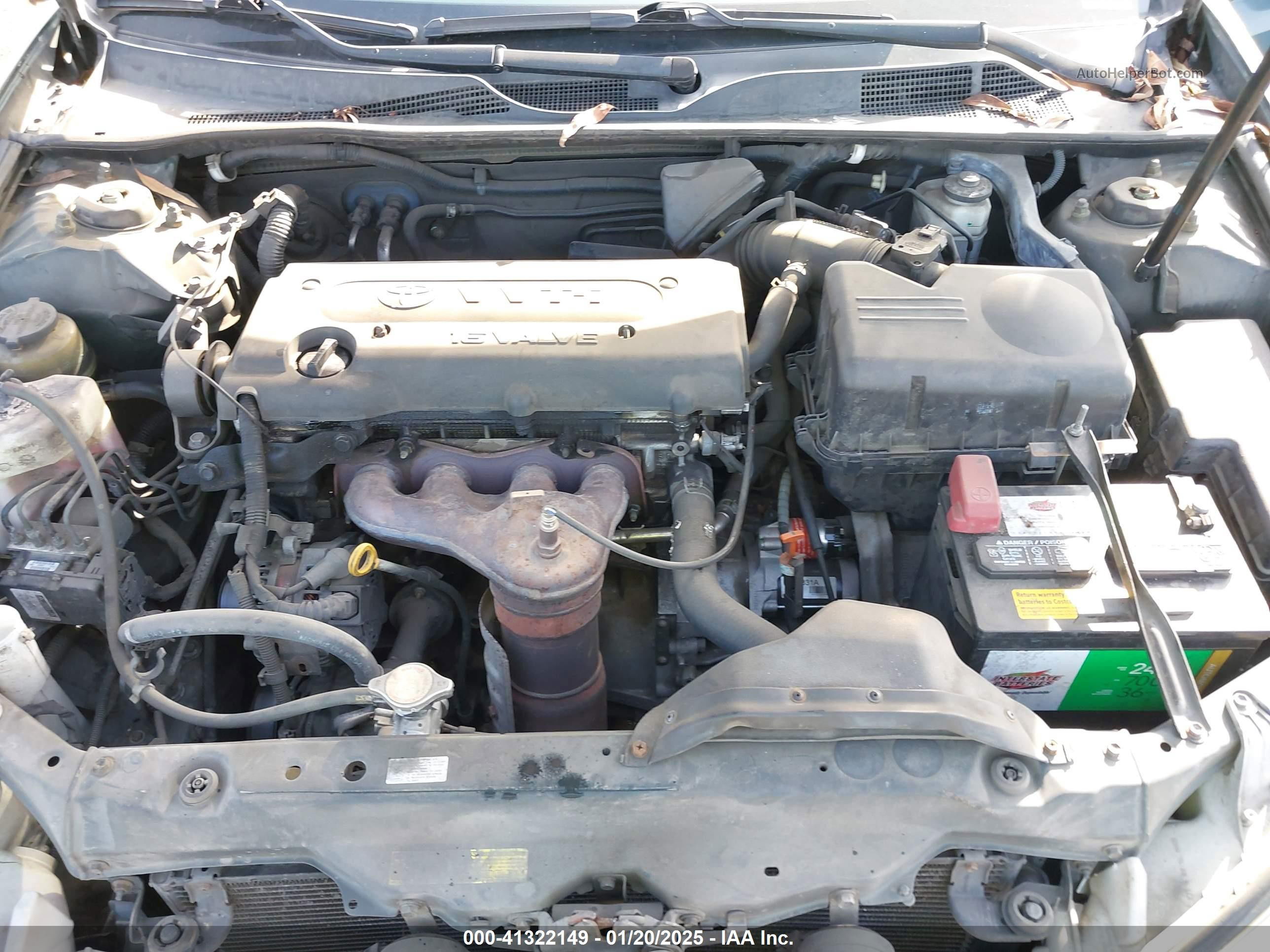 2005 Toyota Camry Le Green vin: 4T1BE32K25U416301