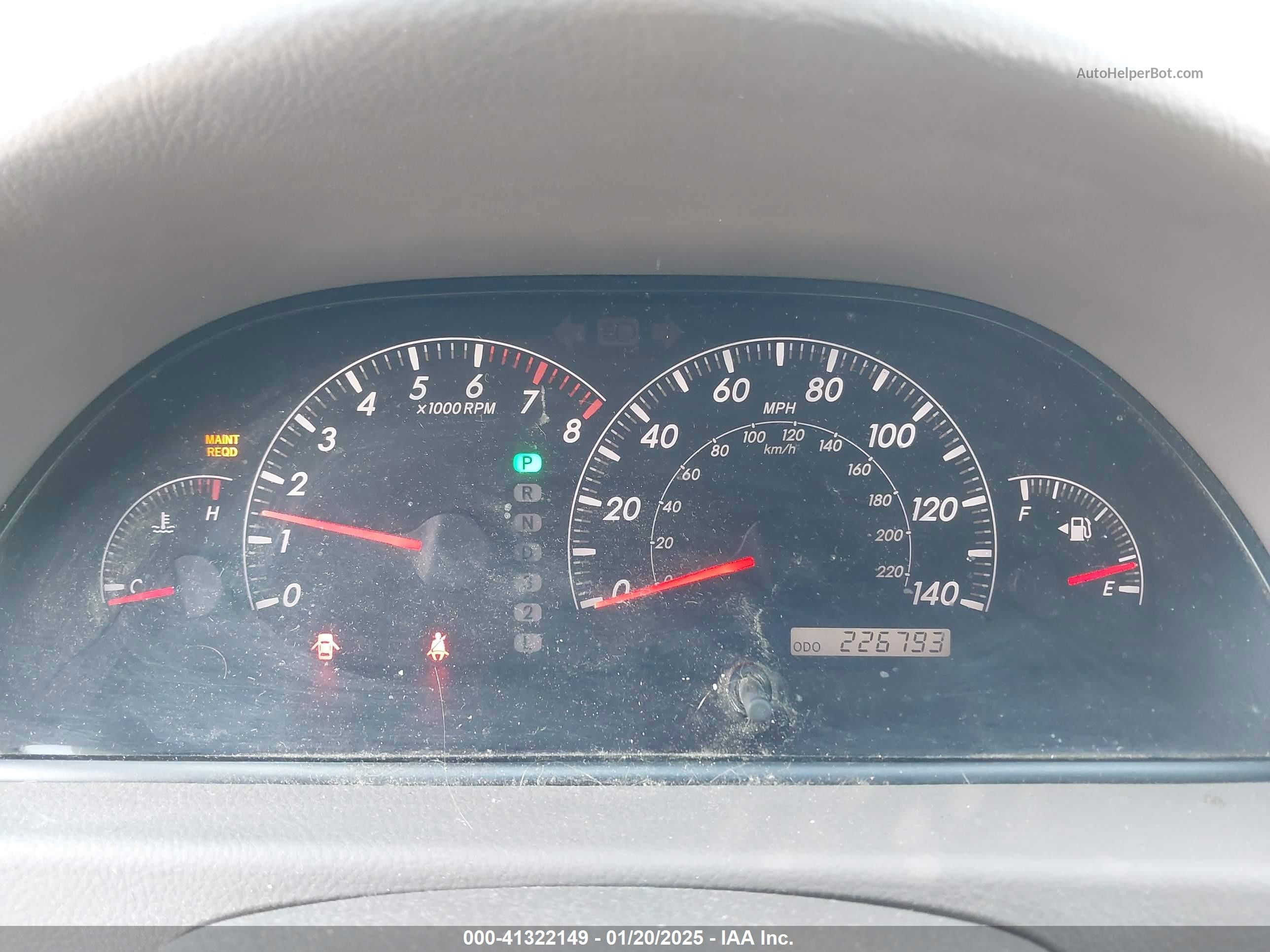 2005 Toyota Camry Le Green vin: 4T1BE32K25U416301