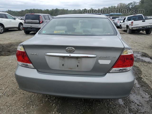 2005 Toyota Camry Le Gray vin: 4T1BE32K25U624761