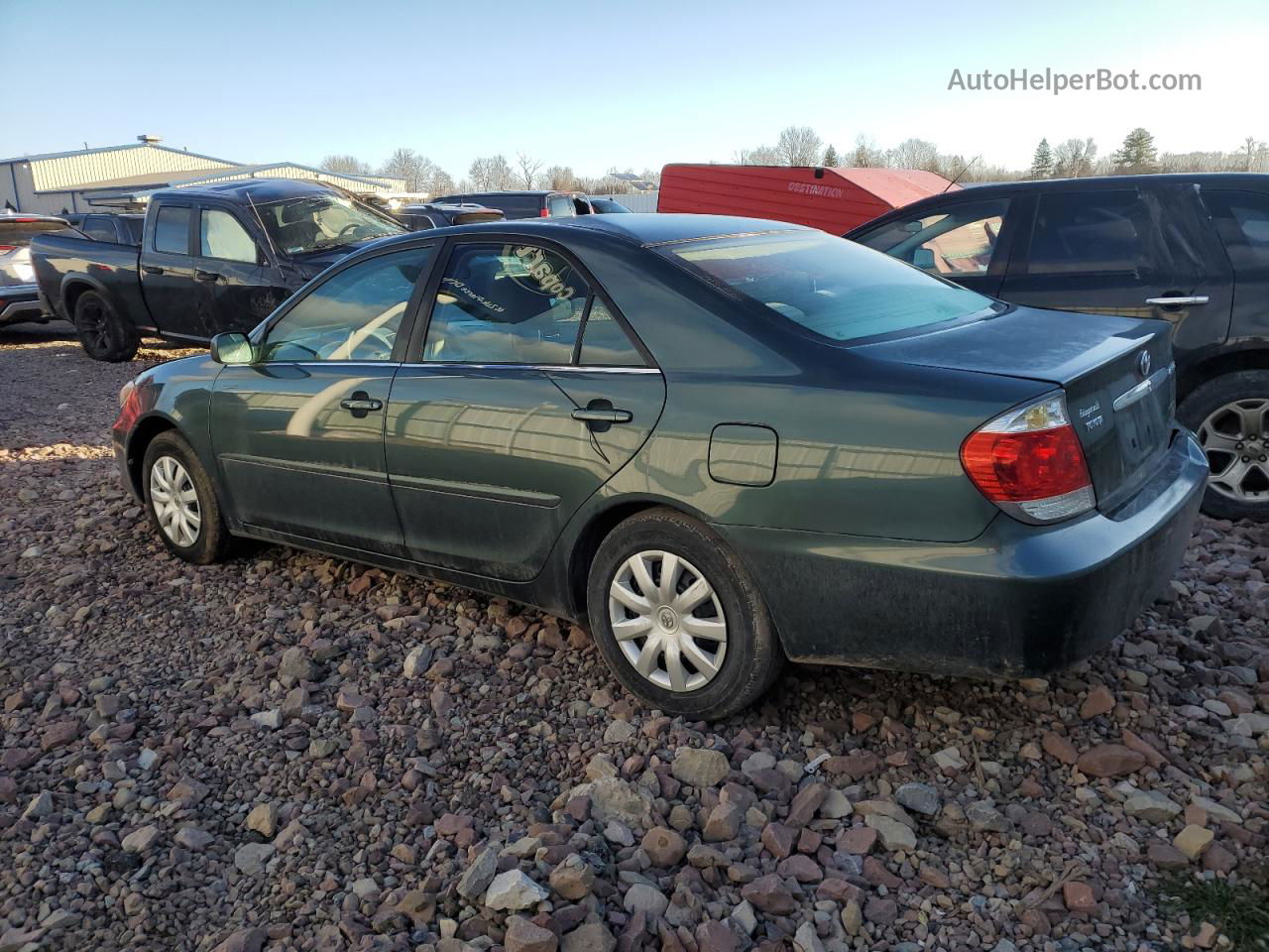 2005 Toyota Camry Le Green vin: 4T1BE32K35U423886