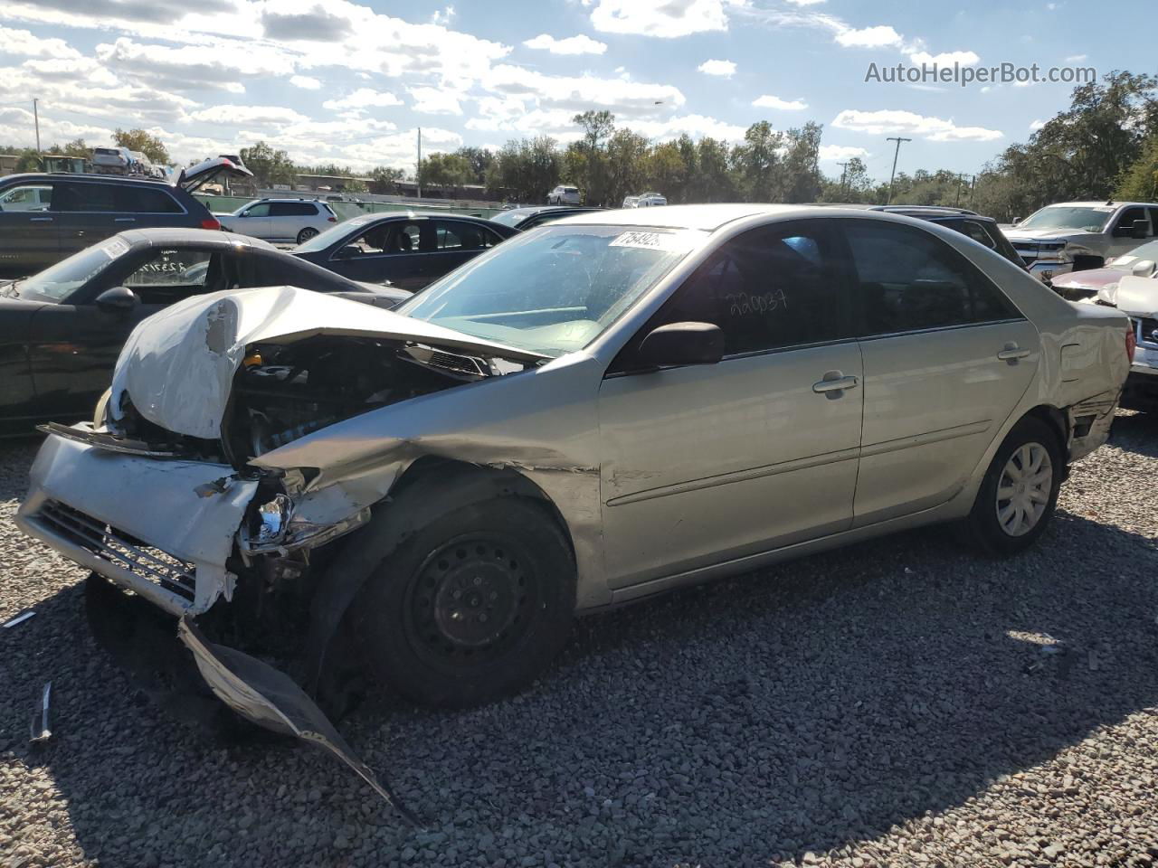 2005 Toyota Camry Le Silver vin: 4T1BE32K35U633064