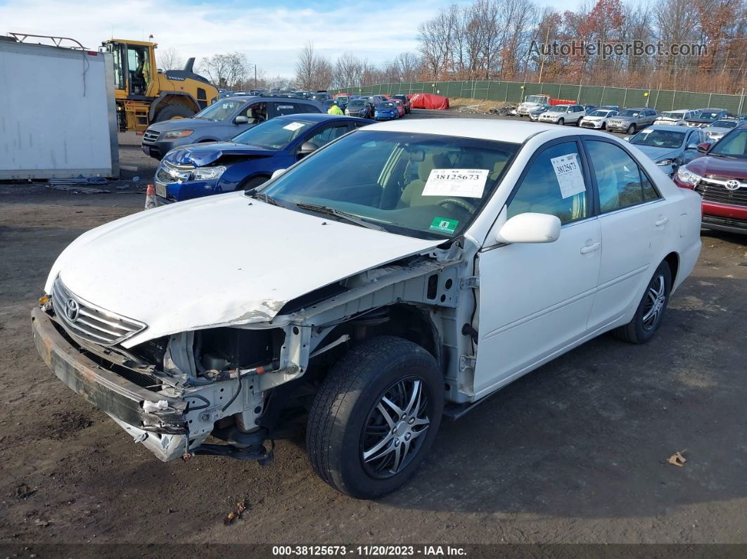 2005 Toyota Camry Xle/se/std/le Белый vin: 4T1BE32K45U022735