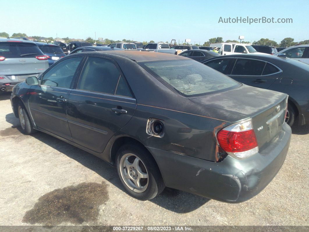 2005 Toyota Camry Std/le/se/xle Зеленый vin: 4T1BE32K45U031967