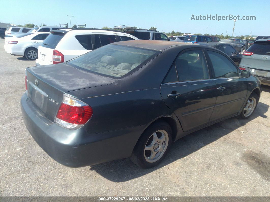 2005 Toyota Camry Std/le/se/xle Зеленый vin: 4T1BE32K45U031967