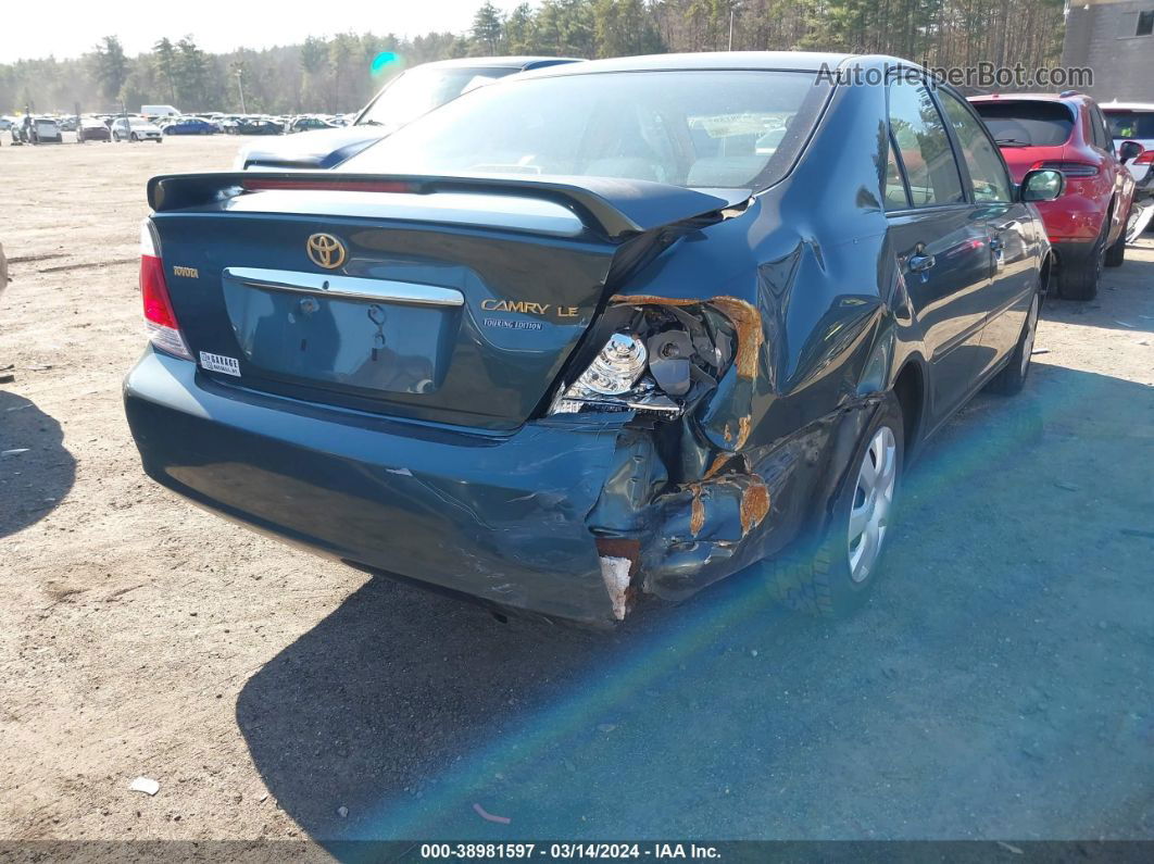 2005 Toyota Camry Le Green vin: 4T1BE32K45U038059