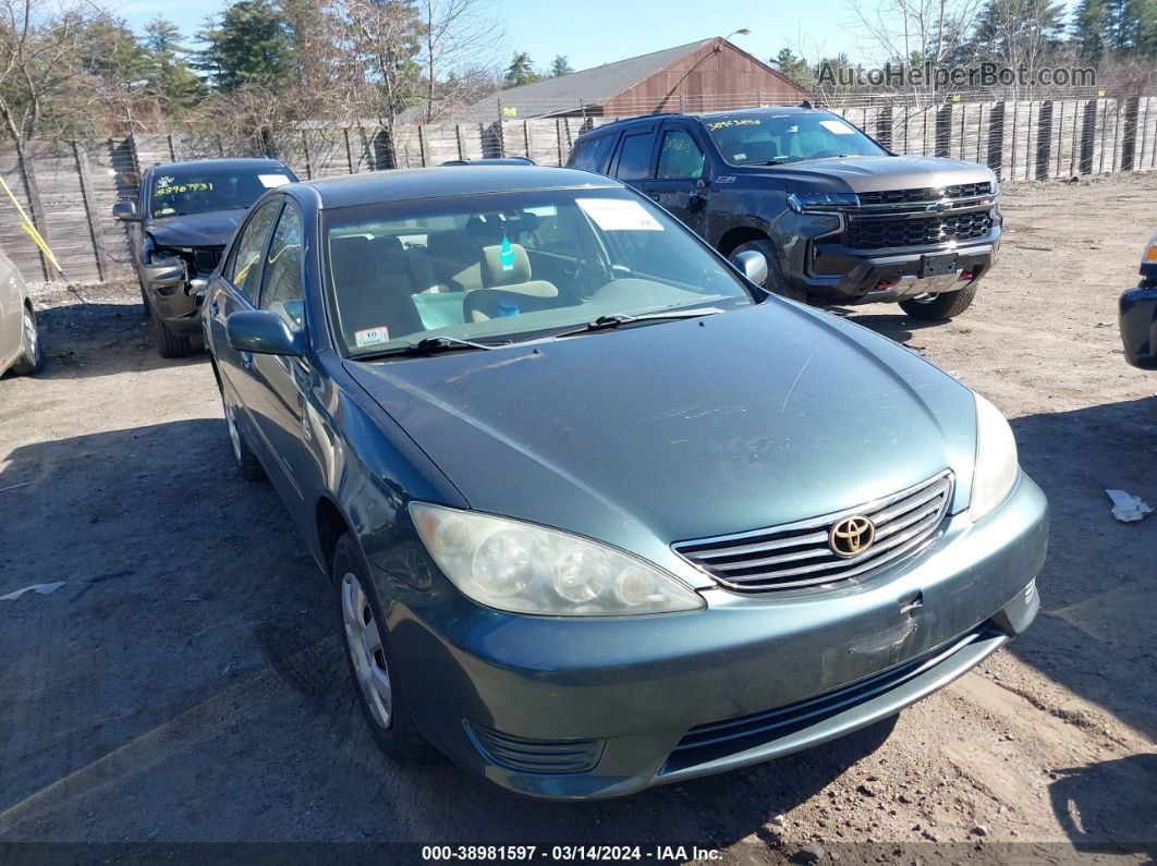 2005 Toyota Camry Le Green vin: 4T1BE32K45U038059