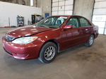 2005 Toyota Camry Le Red vin: 4T1BE32K45U075368