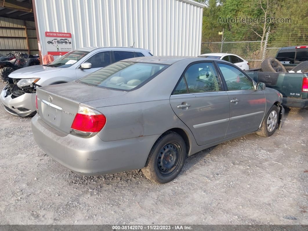 2005 Toyota Camry Le Gray vin: 4T1BE32K55U637505