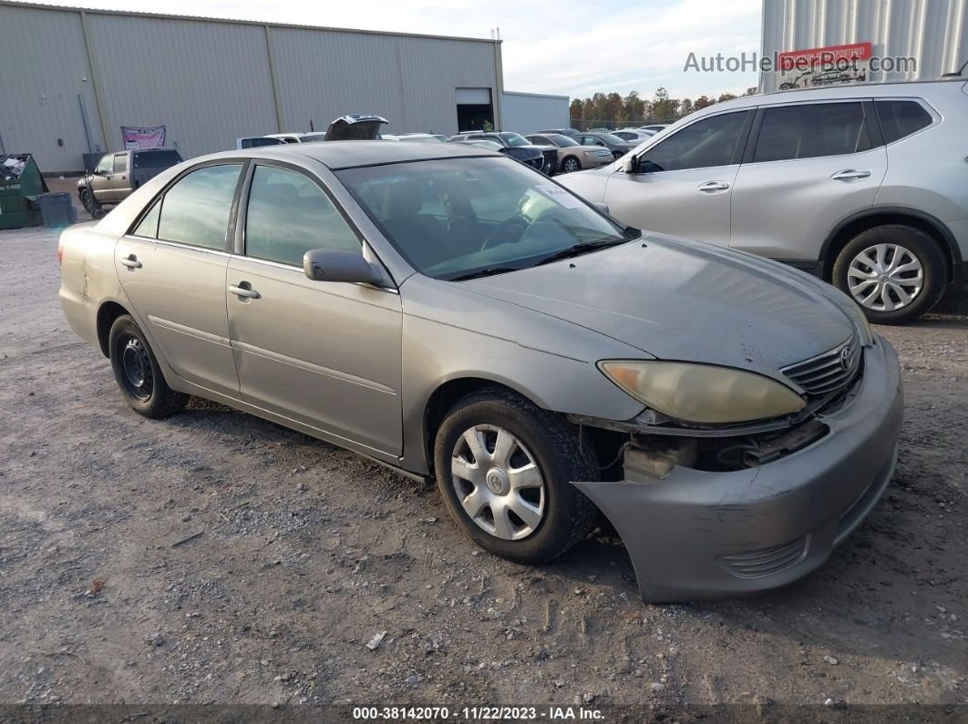 2005 Toyota Camry Le Gray vin: 4T1BE32K55U637505