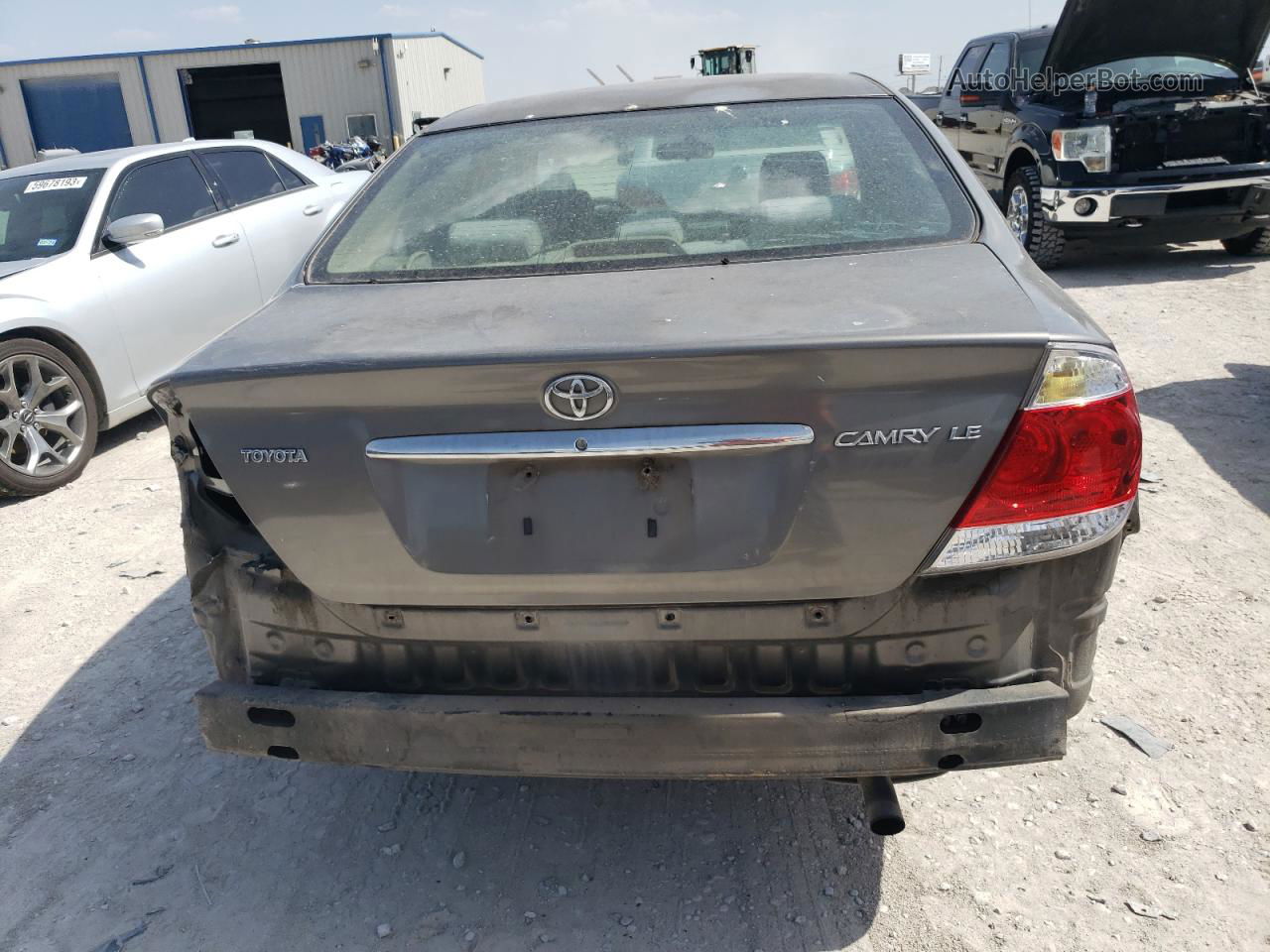 2005 Toyota Camry Le Серый vin: 4T1BE32K55U640694