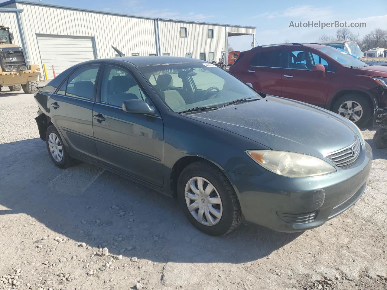 2006 Toyota Camry Le Green vin: 4T1BE32K56U141945