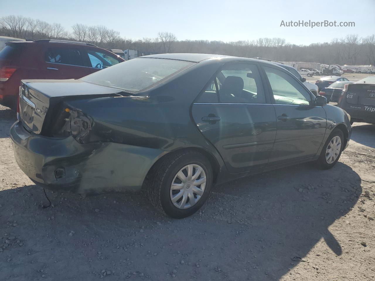 2006 Toyota Camry Le Green vin: 4T1BE32K56U141945