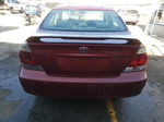 2005 Toyota Camry Le Бордовый vin: 4T1BE32K65U027046