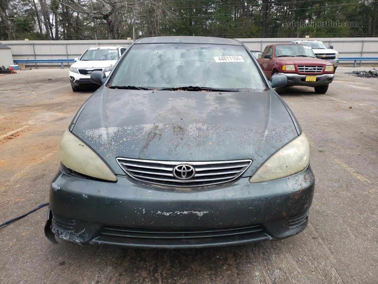 2005 Toyota Camry Le Green vin: 4T1BE32K65U419413