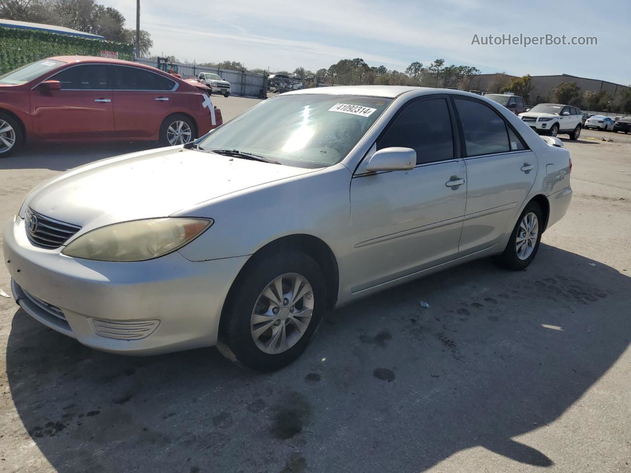 2006 Toyota Camry Le Silver vin: 4T1BE32K66U697522
