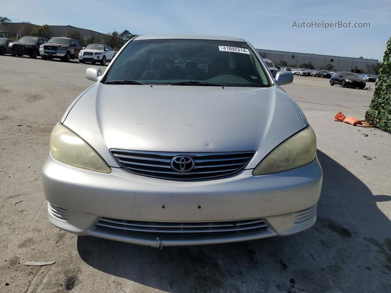 2006 Toyota Camry Le Silver vin: 4T1BE32K66U697522