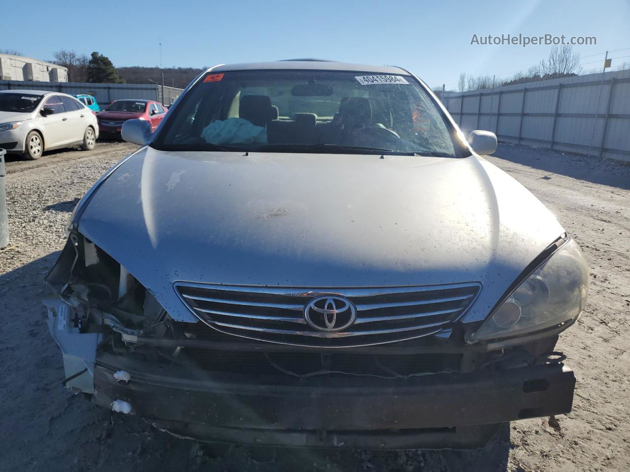 2005 Toyota Camry Le Silver vin: 4T1BE32K85U403892