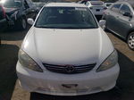 2005 Toyota Camry Le White vin: 4T1BE32K85U430137